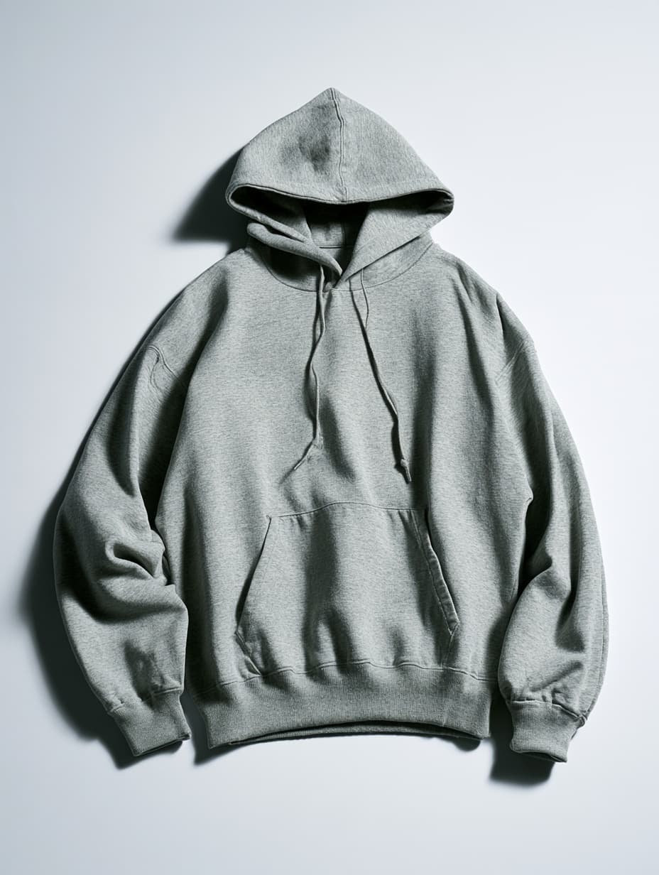 Heavyweight Hoodie, Grey