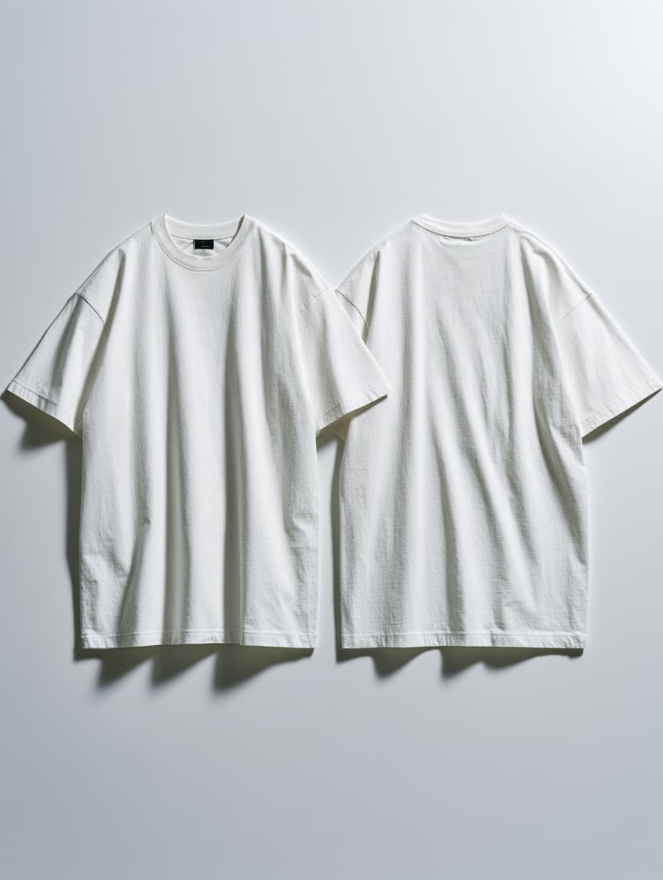 Cream boxy tee (UGC)