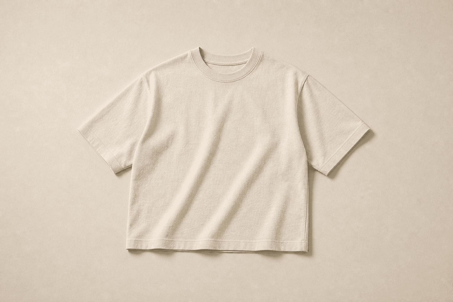 Ecru Heavyweight Tee